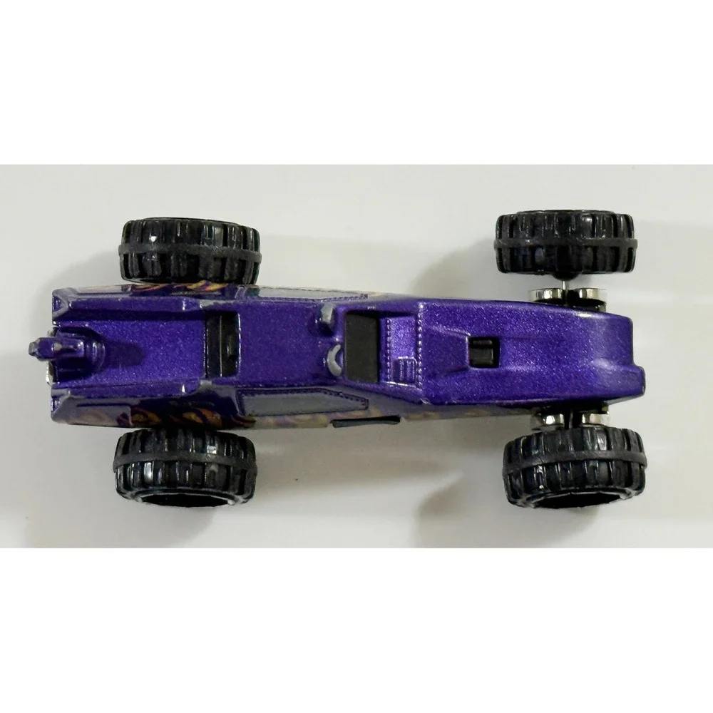 Hot Wheels Sand Stinger Kids 1:64 Purple Flame Decal Off-Road Buggy Toy Car